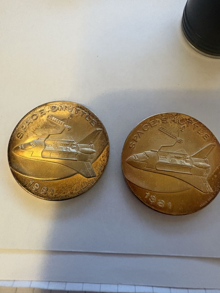 Alle Münzen: 2x999 Silber Munze 1981 Space Shuttle  – Gebraucht aus Murten von Tzaugg 6