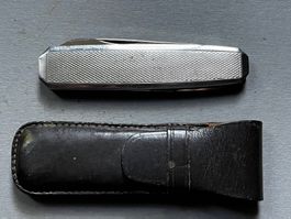 Sackmesser Riethmüller Zürich 74 mm - mit Etui - selten