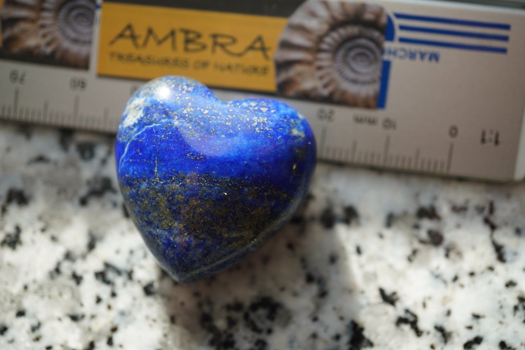Pietre preziose: Lapislazuli   top Blau        Herz stein    ab  1.- – Nuovo e nell'imballaggio originale da Eschenbach SG venduto da topstone 1