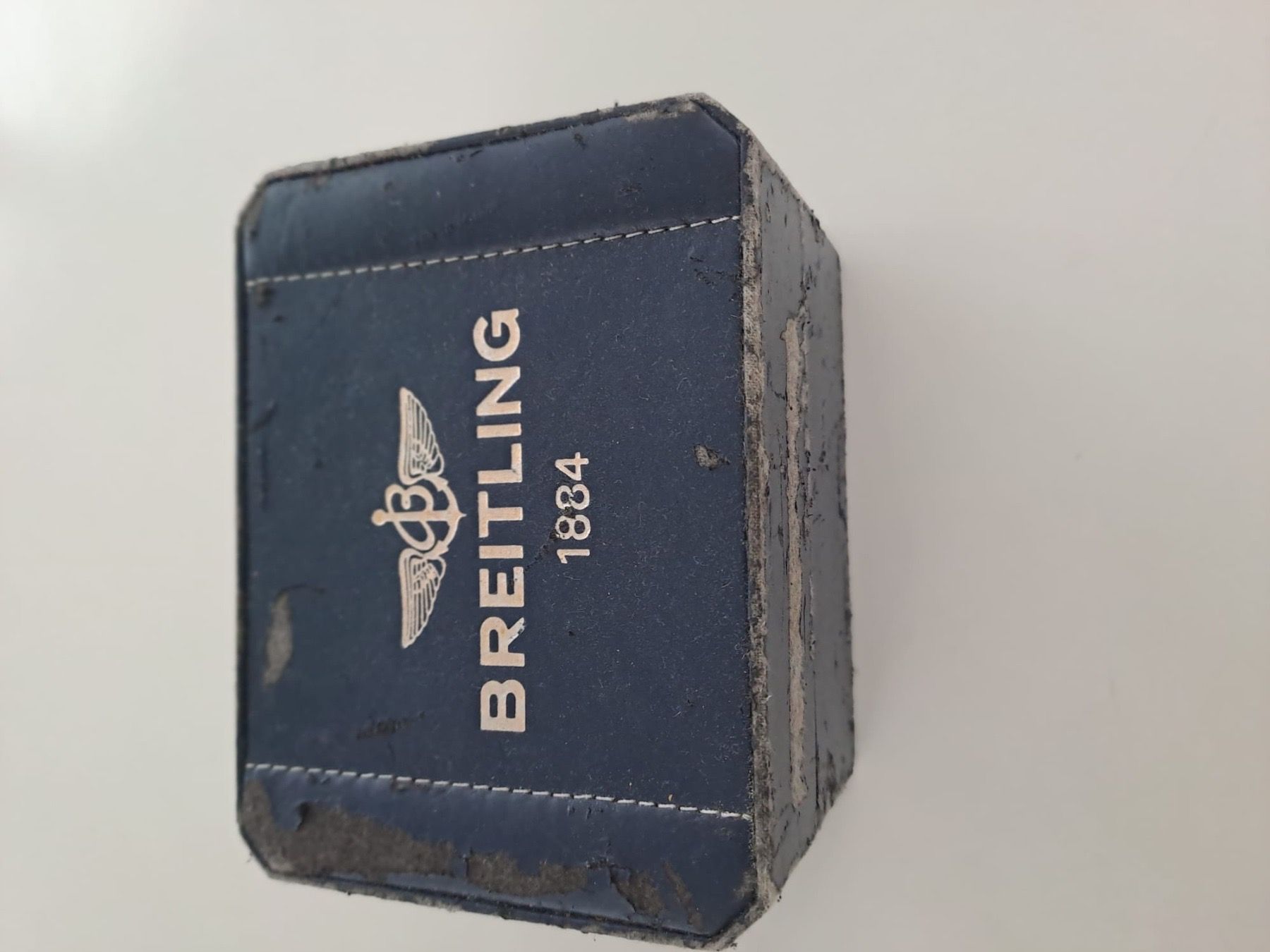 Breitling Scatole porta orologi: Breitling Uhrenbox aus den 80er Jahren – Usato da La Neuveville venduto da austinpowers70
