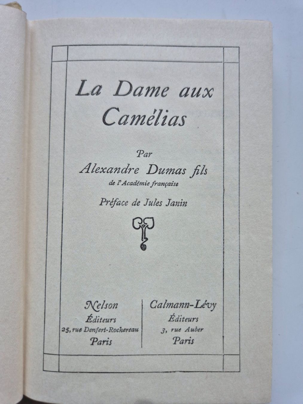 Bücher: La Dame aux Camélias    -   Alexandre Dumas – Gebraucht aus Niederweningen von Obson 1