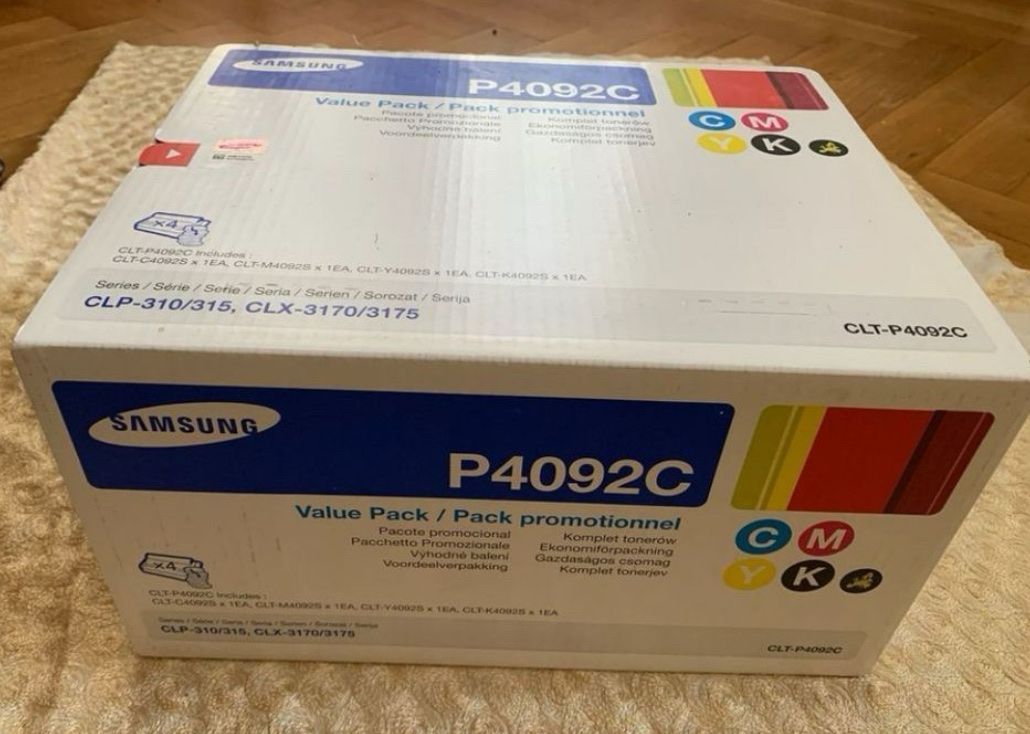 Samsung Druckerpatronen & Toner: Samsung Pack CLT-C4092C, Original – Neu und originalverpackt aus Lausanne von Famary