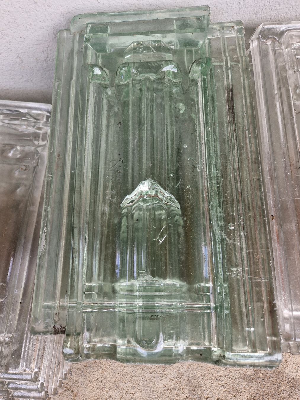 Gläser: Glasziegel Nr. 17 und Nr. 41 – Gebraucht aus Unterlunkhofen von Chrigine 3