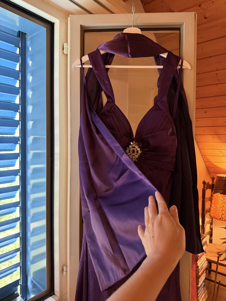 Kleider: Abendkleid Lila gebraucht – Defekt aus Zürich von BettinaMarie2308 6