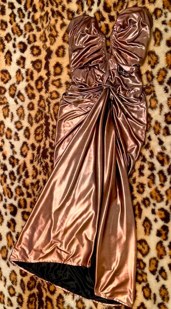 Vestiti: Elegantes Abendkleid Einzelstück handgefertigt – Usato da Wangen ZH venduto da olivia20