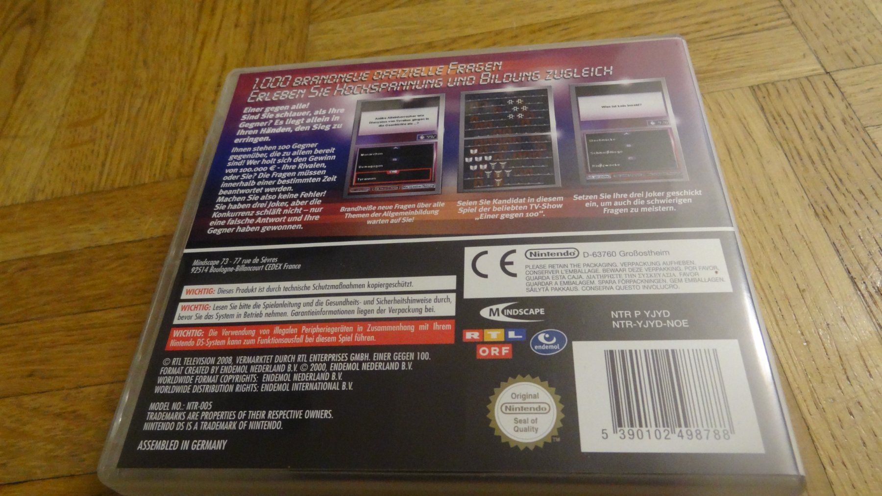 Nintendo Giochi: Einer 1 Gegen 100 DS – Usato da Olten venduto da Disc-Ausverkauf 2