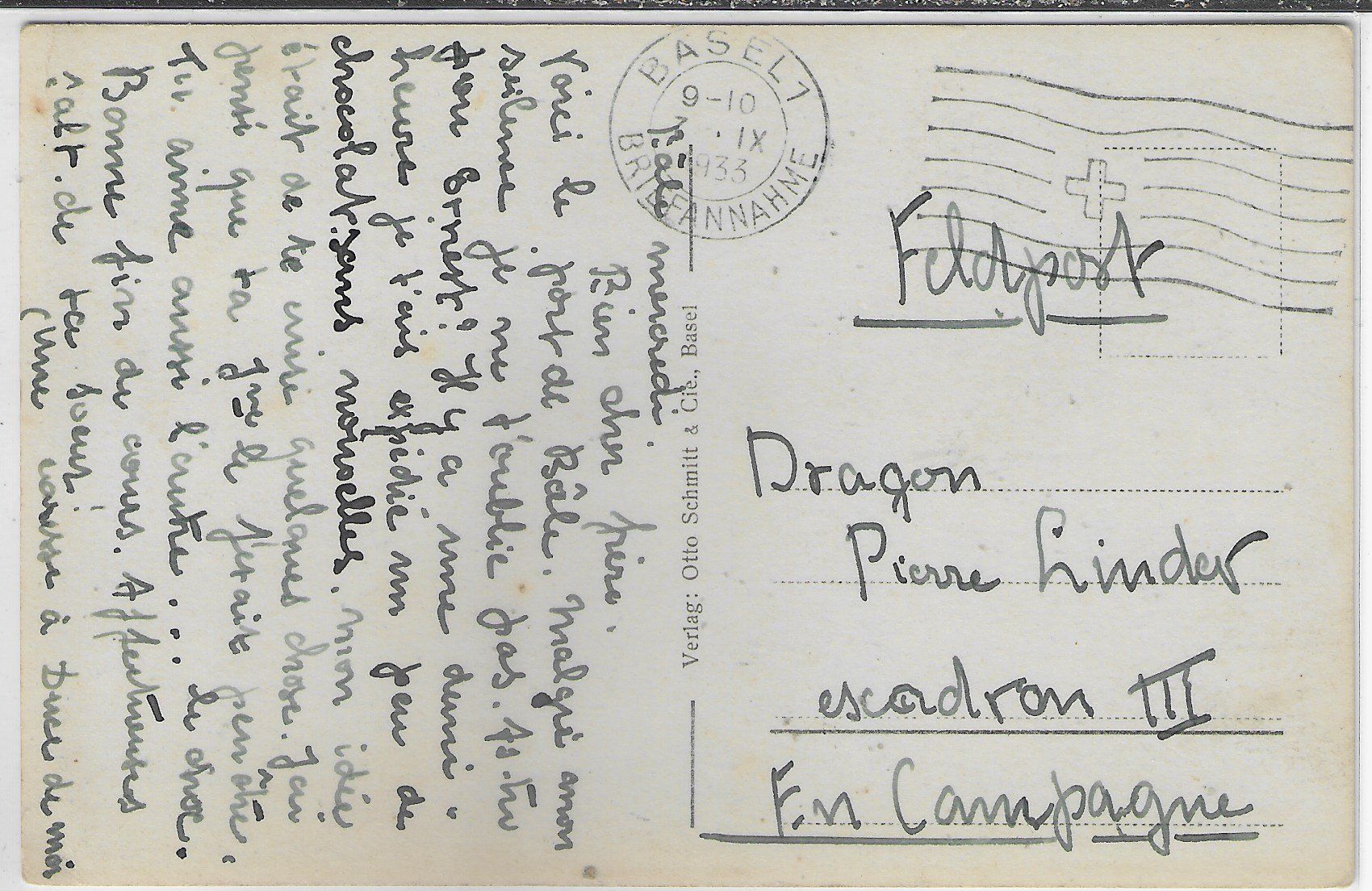 Cartoline postali: Basel - Rheinhafen – Usato da Ettingen venduto da Kartenplanet 1