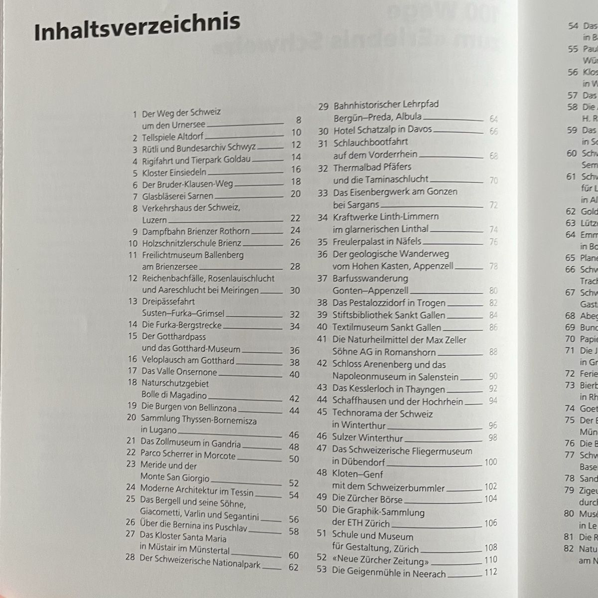 Libri: 100mal die Schweiz erleben – Usato da Schwyz venduto da rs-trend 2