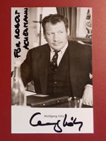 Wolfgang Völz 1930-2018 Autogramm Fotopostkarte 10x15cm