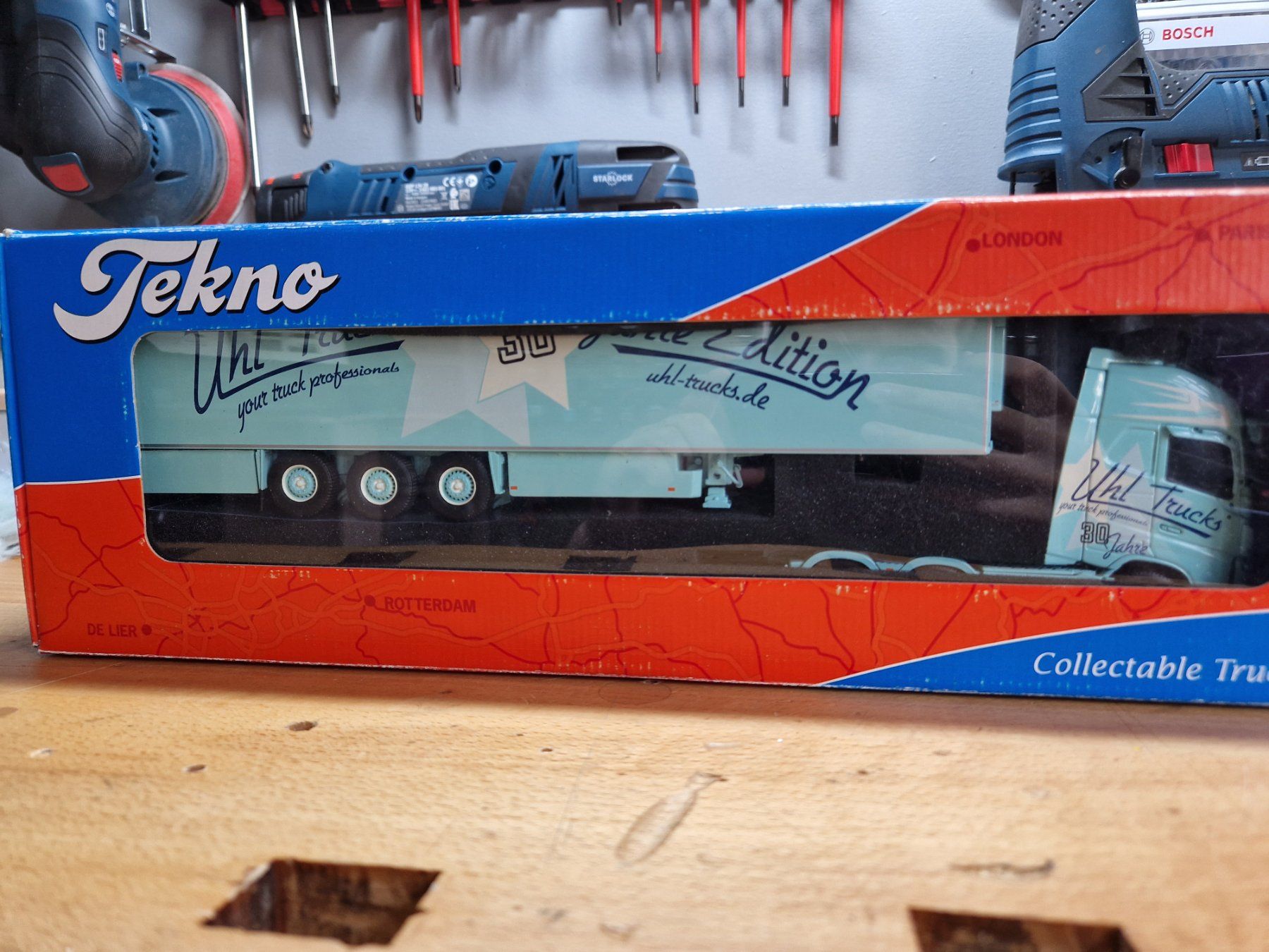 Tekno Kit di modellismo & Modellini statici: Uhl Trucks Tekno Modell 1:50 – Usato da Dürnten venduto da gahtscho0815 8