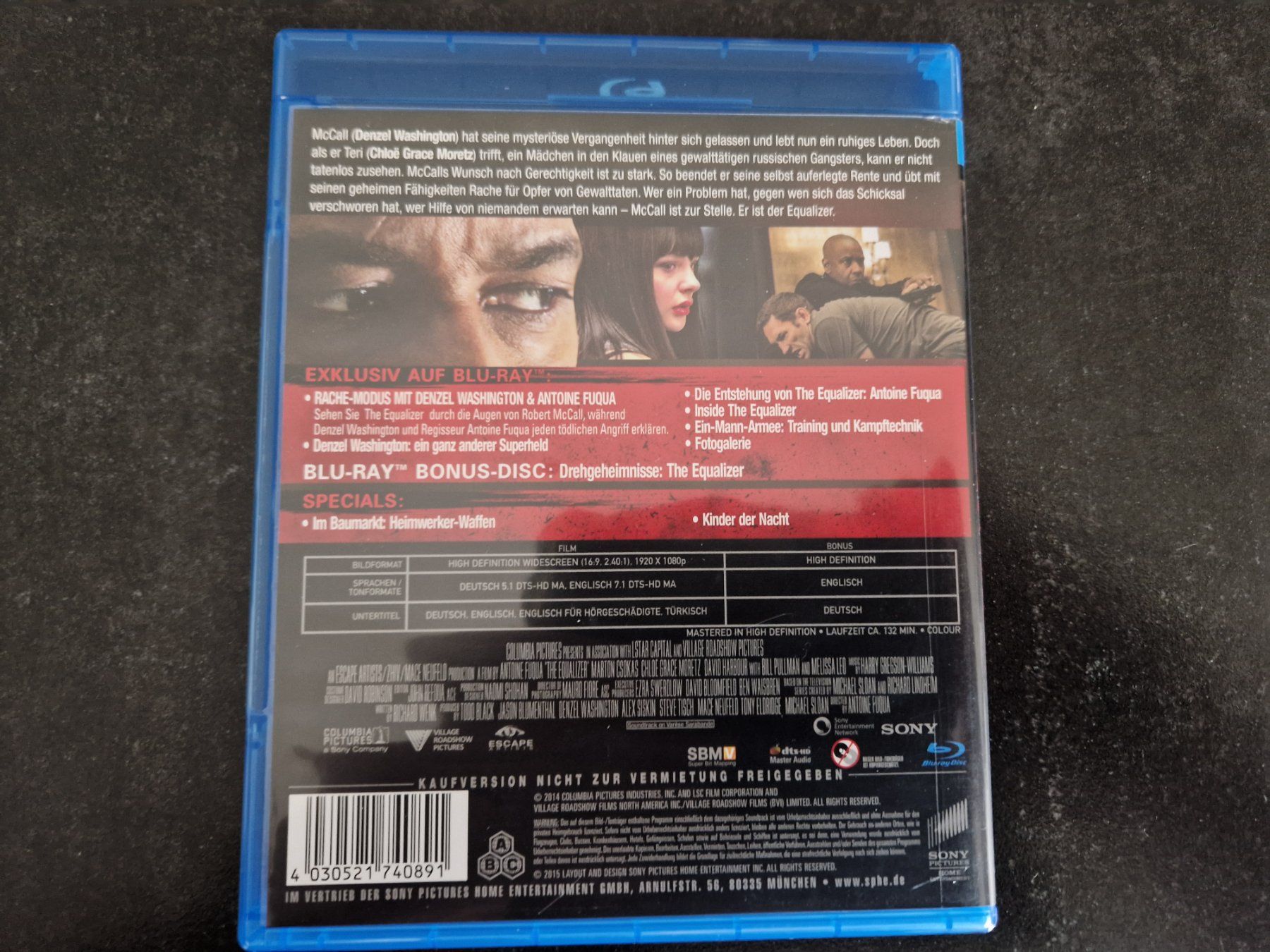 Tutti i DVDs: The Equalizer 2-Disc Blu-Ray Topzustand – Usato da Buchs SG venduto da Herc01 2