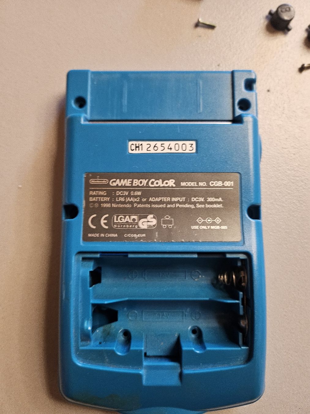 Nintendo Consoles: Original Gameboy Color Case  – Défectueux à St. Gallen par Cocos_Ricardo 6