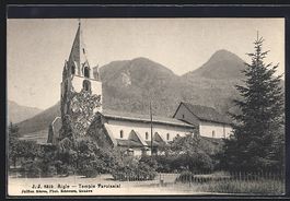 AK Aigle, Temple Paroissial, 1908