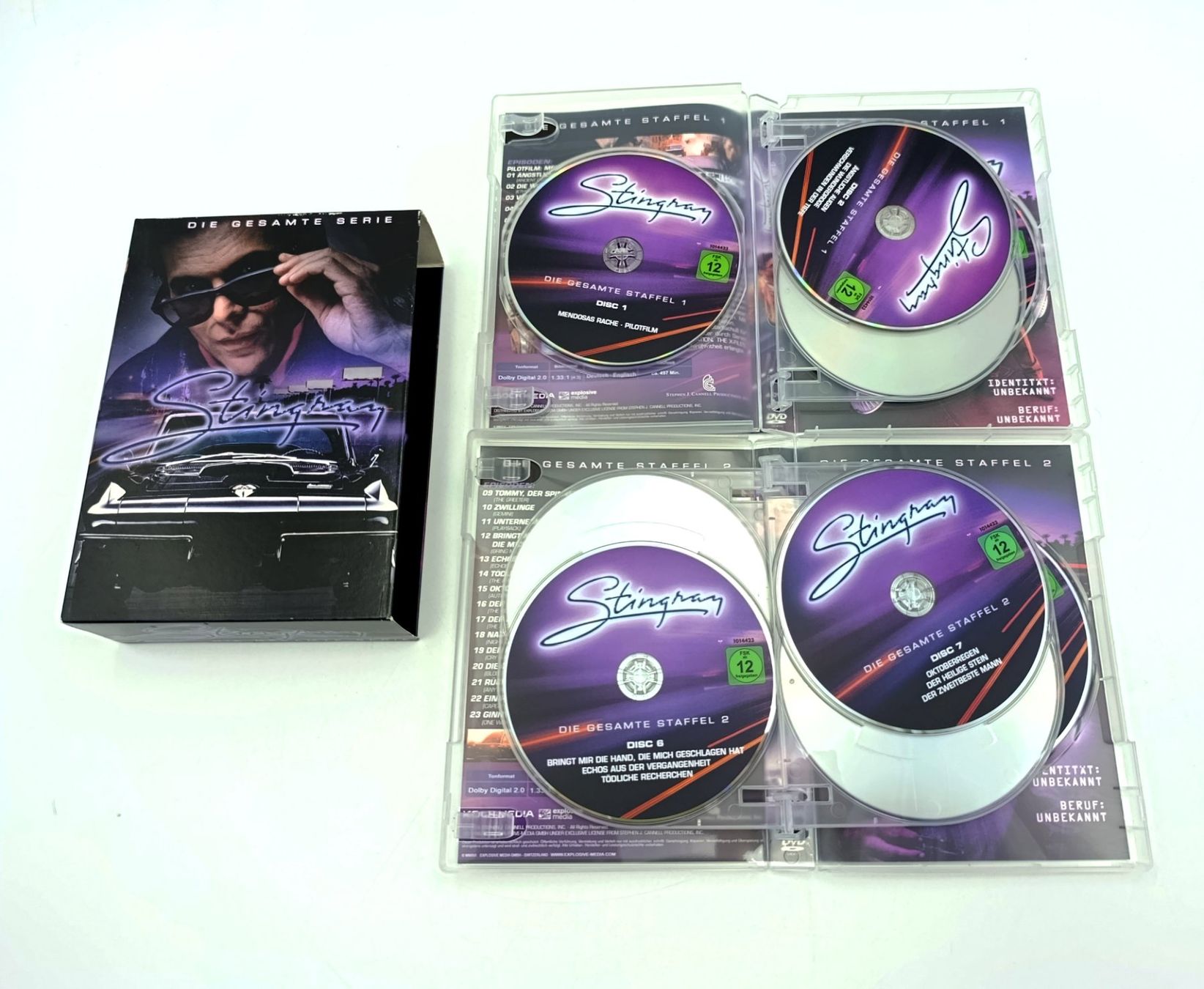 Tutti i DVDs: Stingray - Die gesamte Serie (DVD) – Usato da Wil SG venduto da Donaldus 2