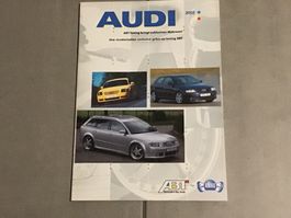 Audi ABT-Tuning Verkaufsprospekt 16 Seiten November 2001