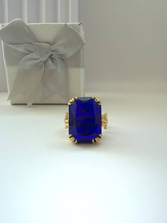 Anelli: Ring mit großem Amethyst, Größe 8. – Usato da Thalwil venduto da han_2b8c 6