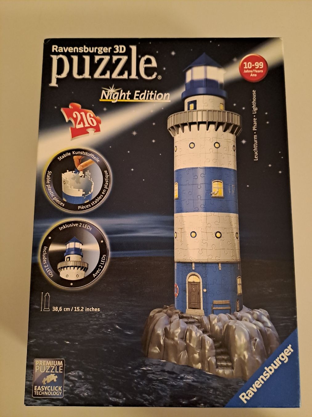 Ravensburger Puzzles: puzzle 3d de phare – Neuf (Voir description) à Mont-sur-Lausanne par Vexos