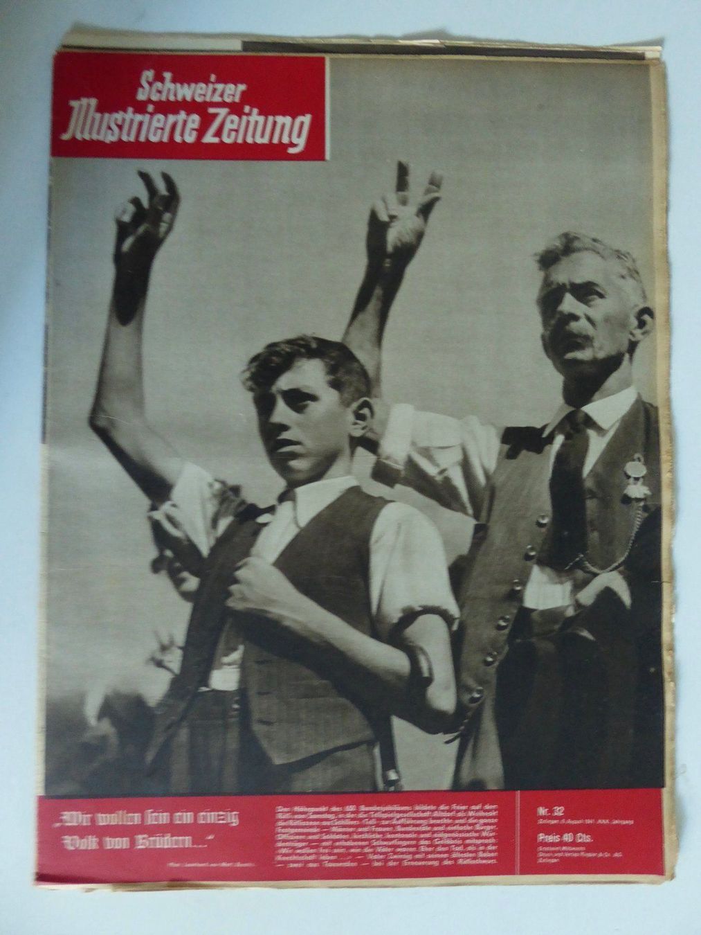 Revues & Magazines: Schweizer Jllustrierte Zeitung 1941 – D'occasion à Zürich par Chaeffeler