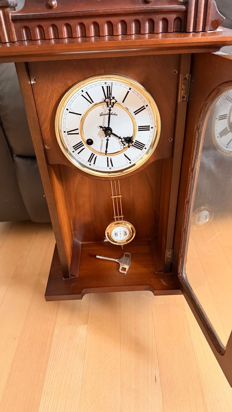 Orologi: Vintage Schmeckenbecher Pendeluhr / Regulator – Usato da Bern venduto da blackshiri 1
