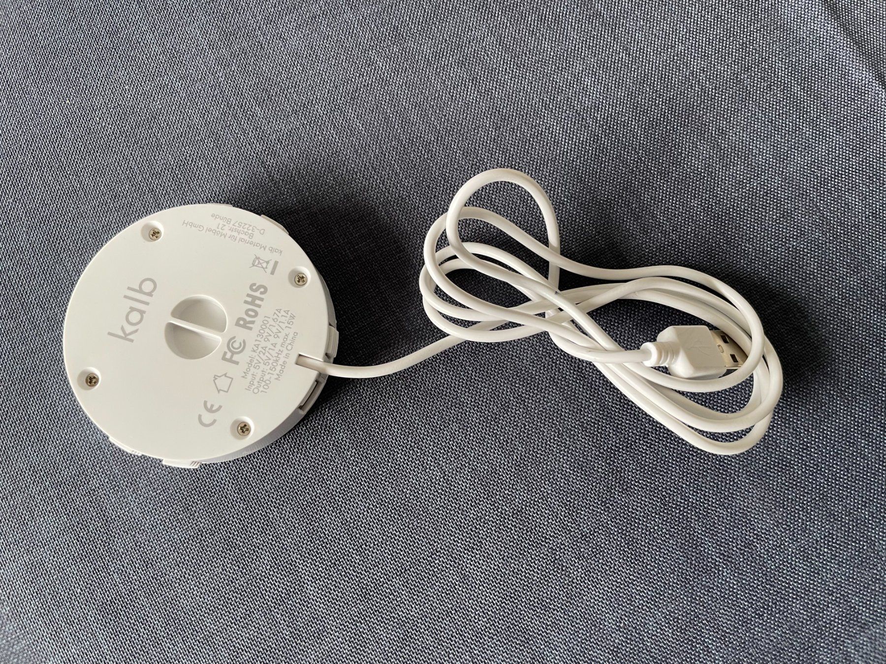 Caricabatterie: kalb | Qi Einbau Ladegerät Fast Charge Wireless – Nuovo (secondo la descrizione) da Embrach venduto da woeschchuchi 1