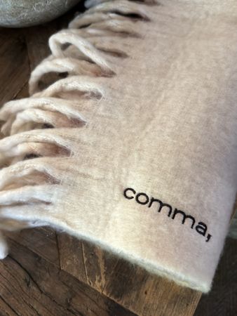 Chunky xxl Schal  comma 3 farbig 