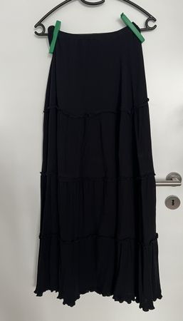 Maxi Rock schwarz von New Yorker