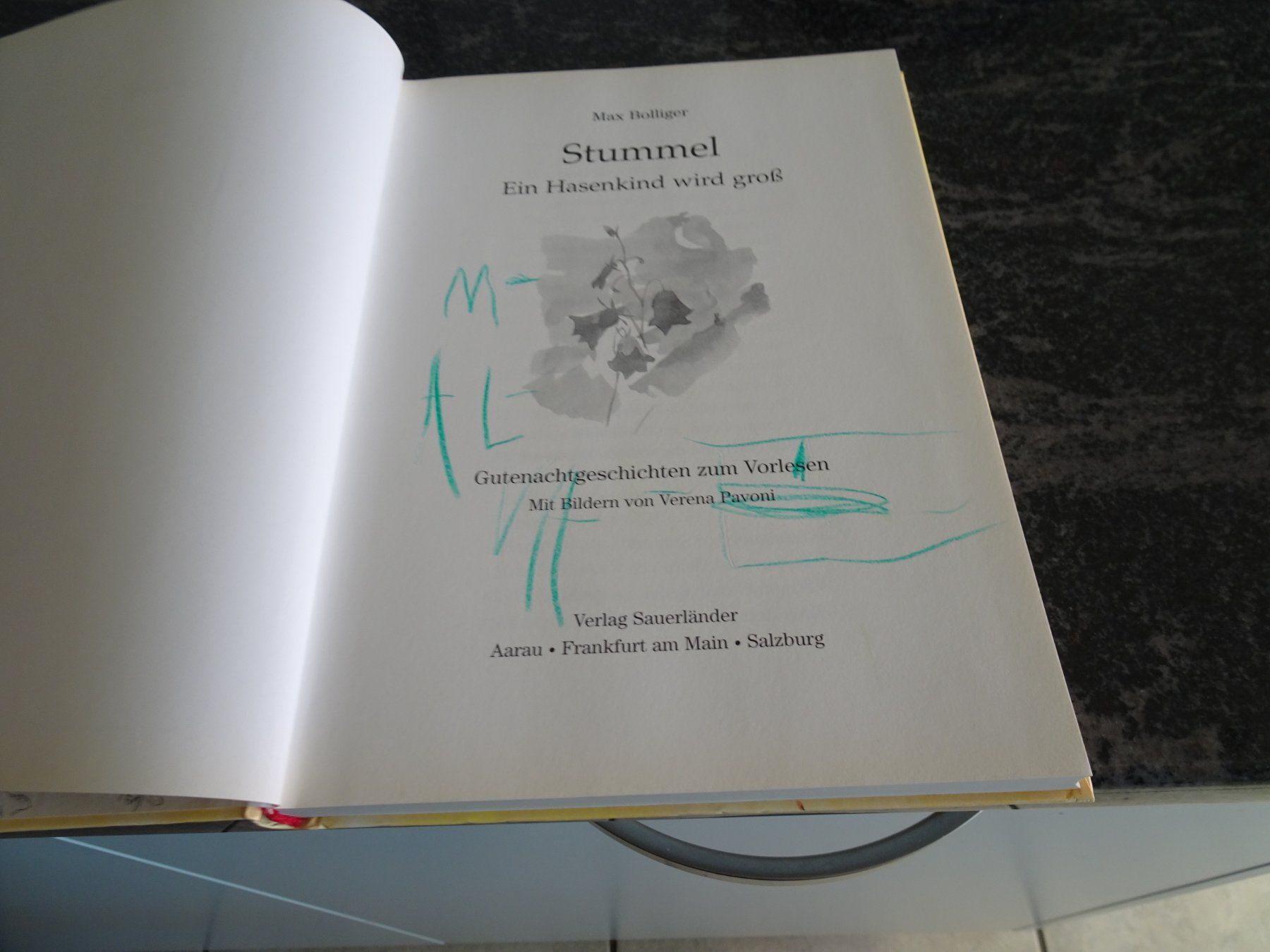 Libri: Buch Stummel Ein Hasenkind wird gross Max Bolliger 1999  JUL – Usato da Zürich venduto da Roulet 3