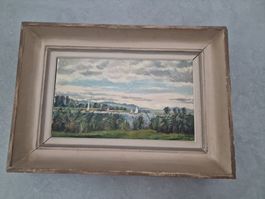 Gemälde von August Weber (1898-1957) - See Landschaft