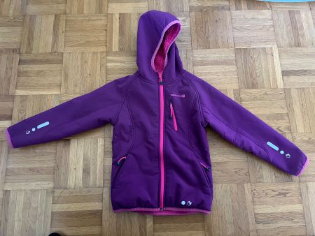 Softshelljacke mit Kuschelfutter 116