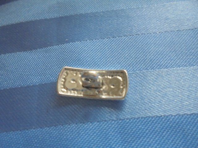 Bottoni: 10 Knöpfe Tibetsilber 16 x 7 mm – Nuovo (secondo la descrizione) da Hinwil venduto da Glasperlen 2