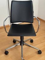 Bürostuhl aus echtem Leder -  (Designer-Modell)