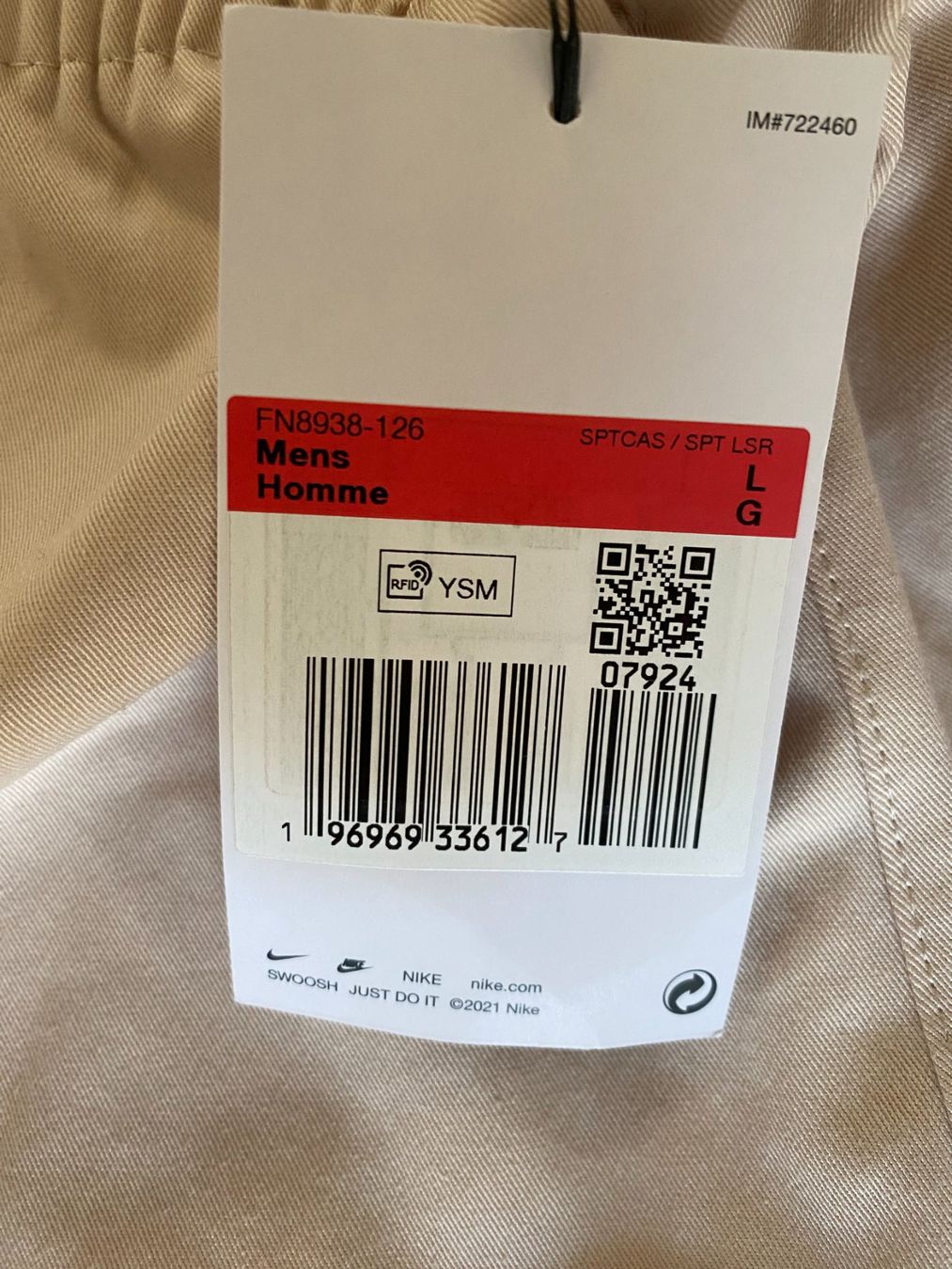 Nike Pantaloni: Short Nike neuf avec étiquette taille L – Nuovo e nell'imballaggio originale da Rossemaison venduto da Carduelis 4