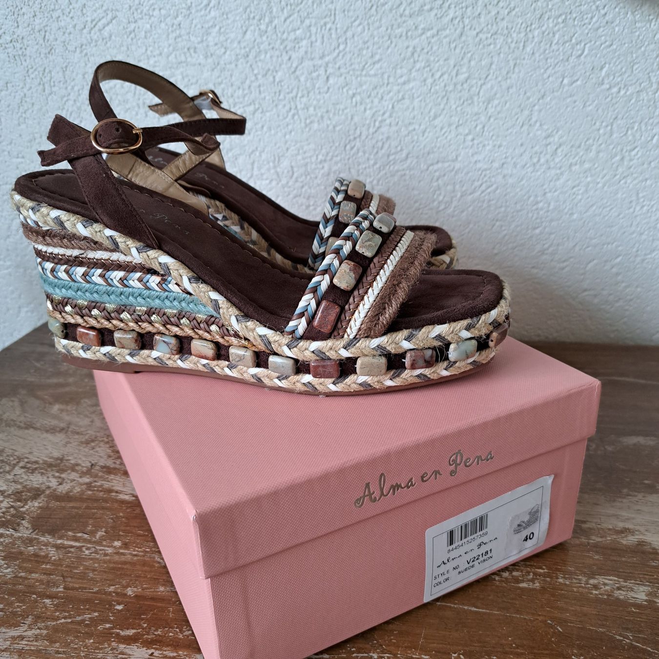 Scarpe da donna: Espadrilles Alma en Pena taille 40 – Nuovo e nell'imballaggio originale da Morges venduto da taloula2004 2
