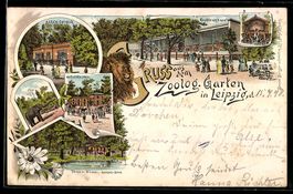 Litho Leipzig, Zoologischer Garten, Anti
