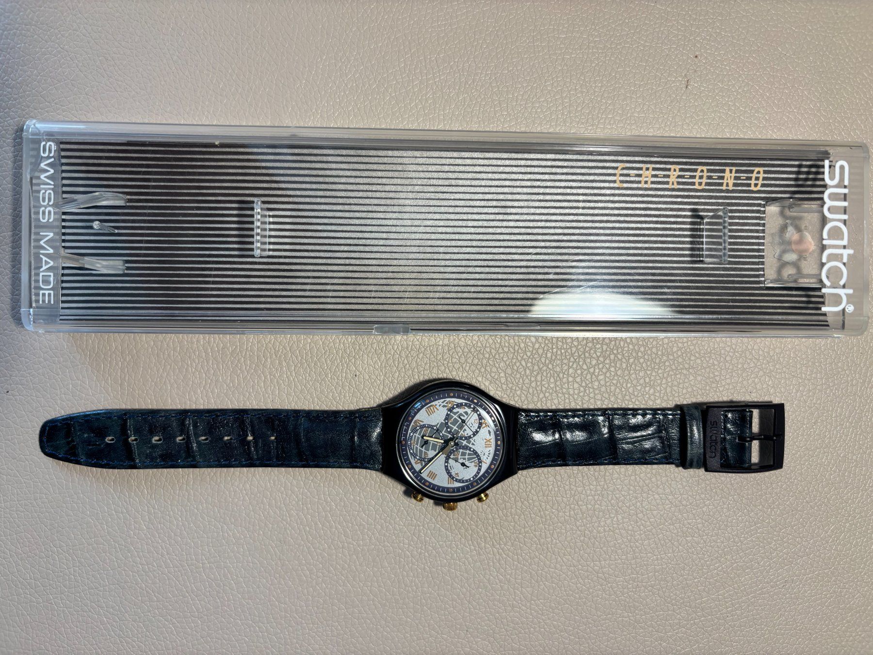 Swatch Orologi: Swatch SCN 104 Timeless Zone – Nuovo e nell'imballaggio originale da Jona venduto da Greifzu