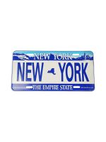 S&G ENTERPRISES INC. Blechschild New York Blau
