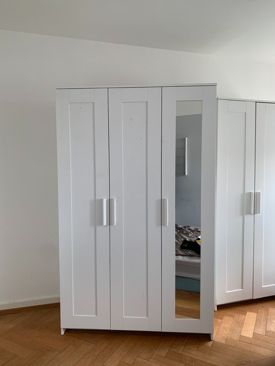 Roba Kleiderschrank 'Maxi' Im Landhausstil - 3 Türen, 2 Schubladen, 199x139x54 Cm, Weiß