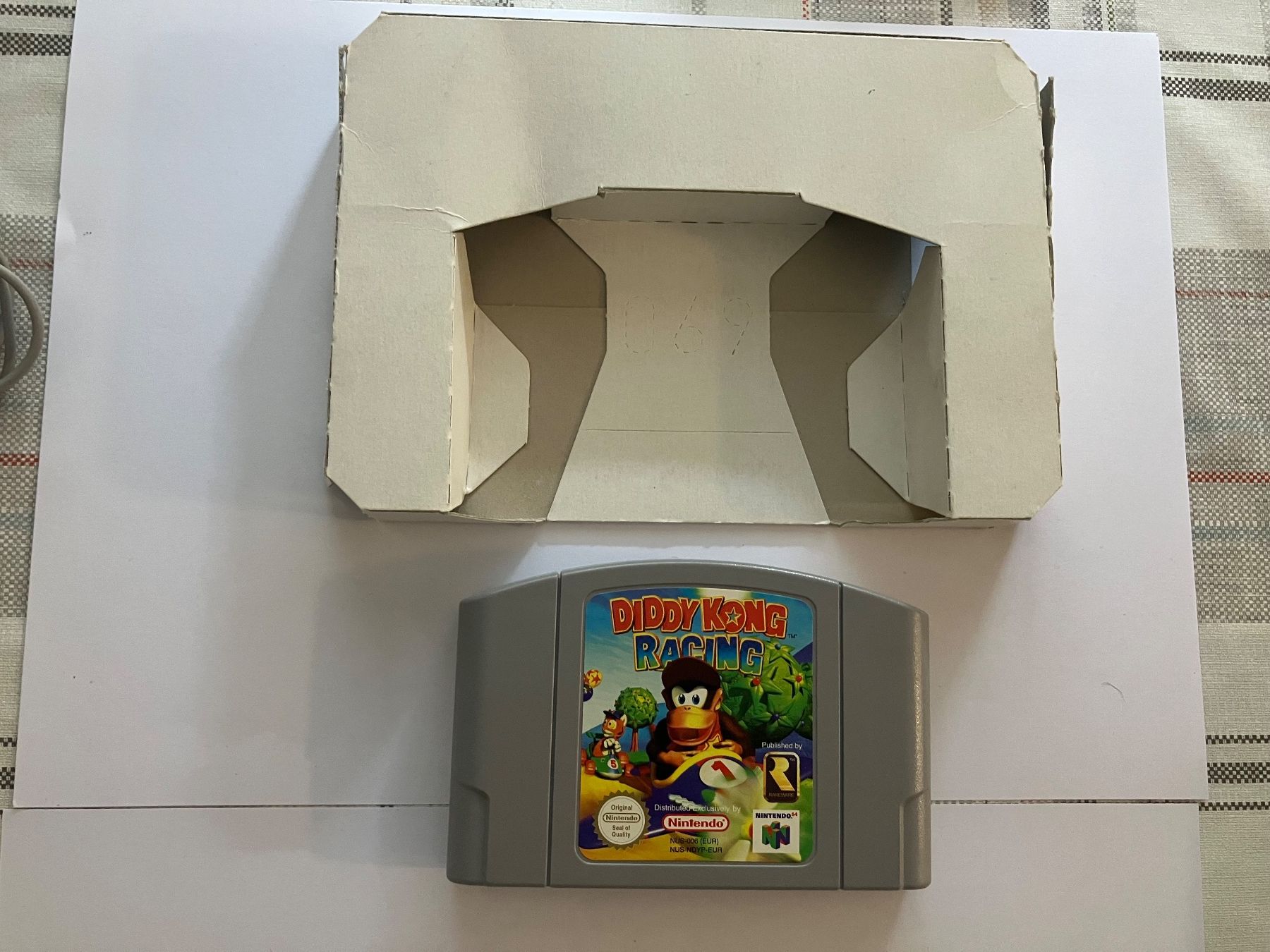 Nintendo Giochi: Diddy Kong Racing Nintendo 64 PAL Version Box – Usato da Balterswil venduto da Erbsli77 3