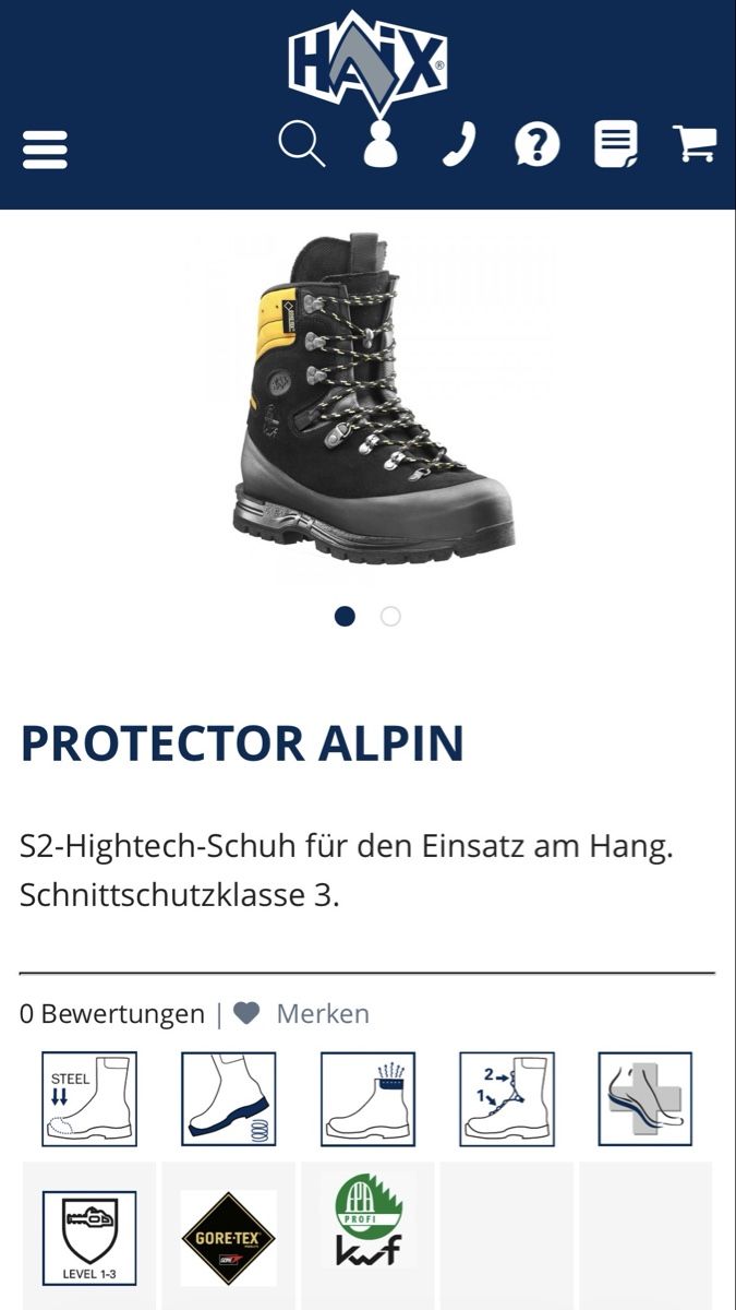 Scarpe da uomo: Hair Protector Alpin – Nuovo e nell'imballaggio originale da Chur venduto da jorgehuck 1