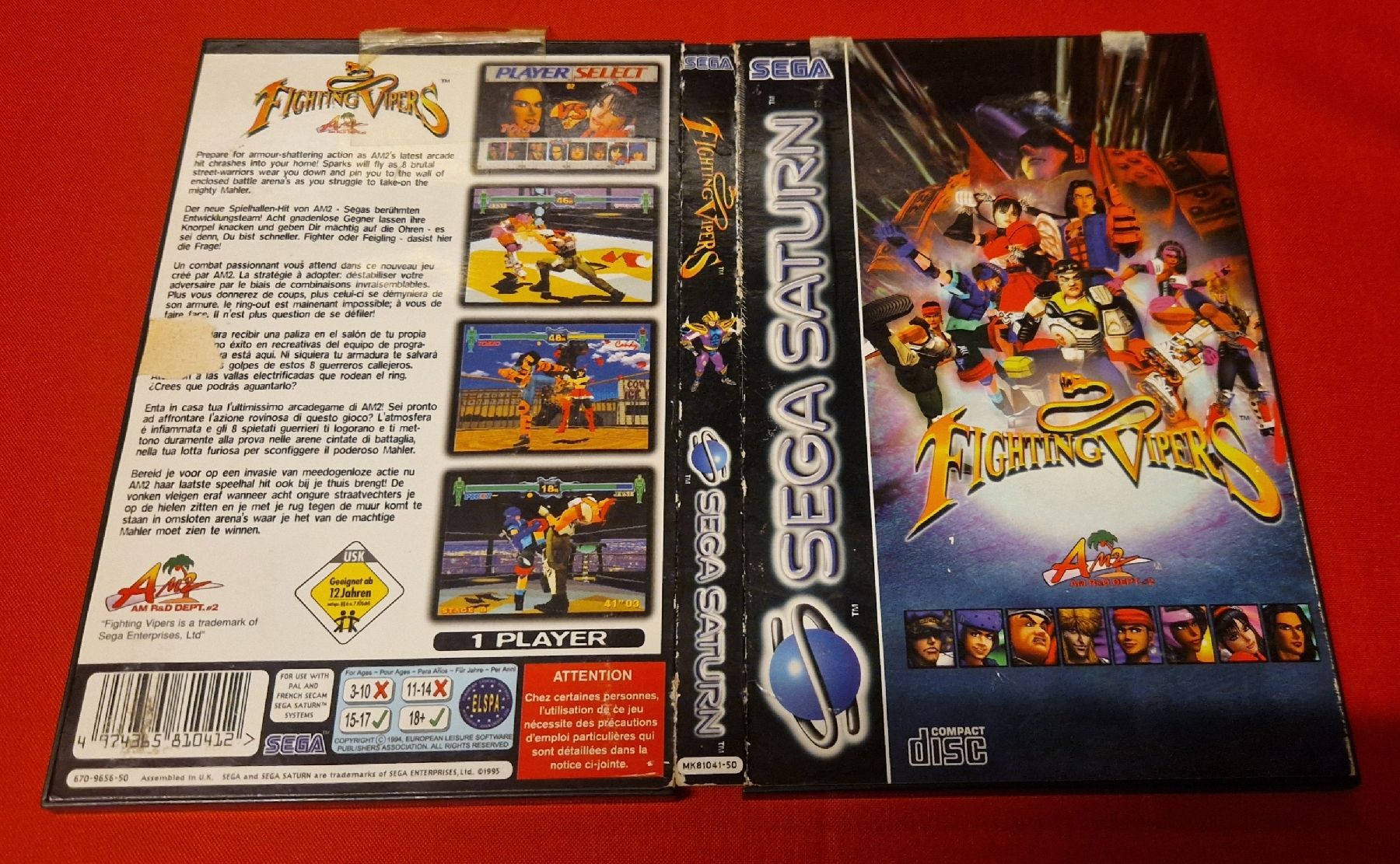 Sega Giochi: Fighting Vipers - Sega Saturn – Usato da Villars-sur-Glâne venduto da MrLobTec 4