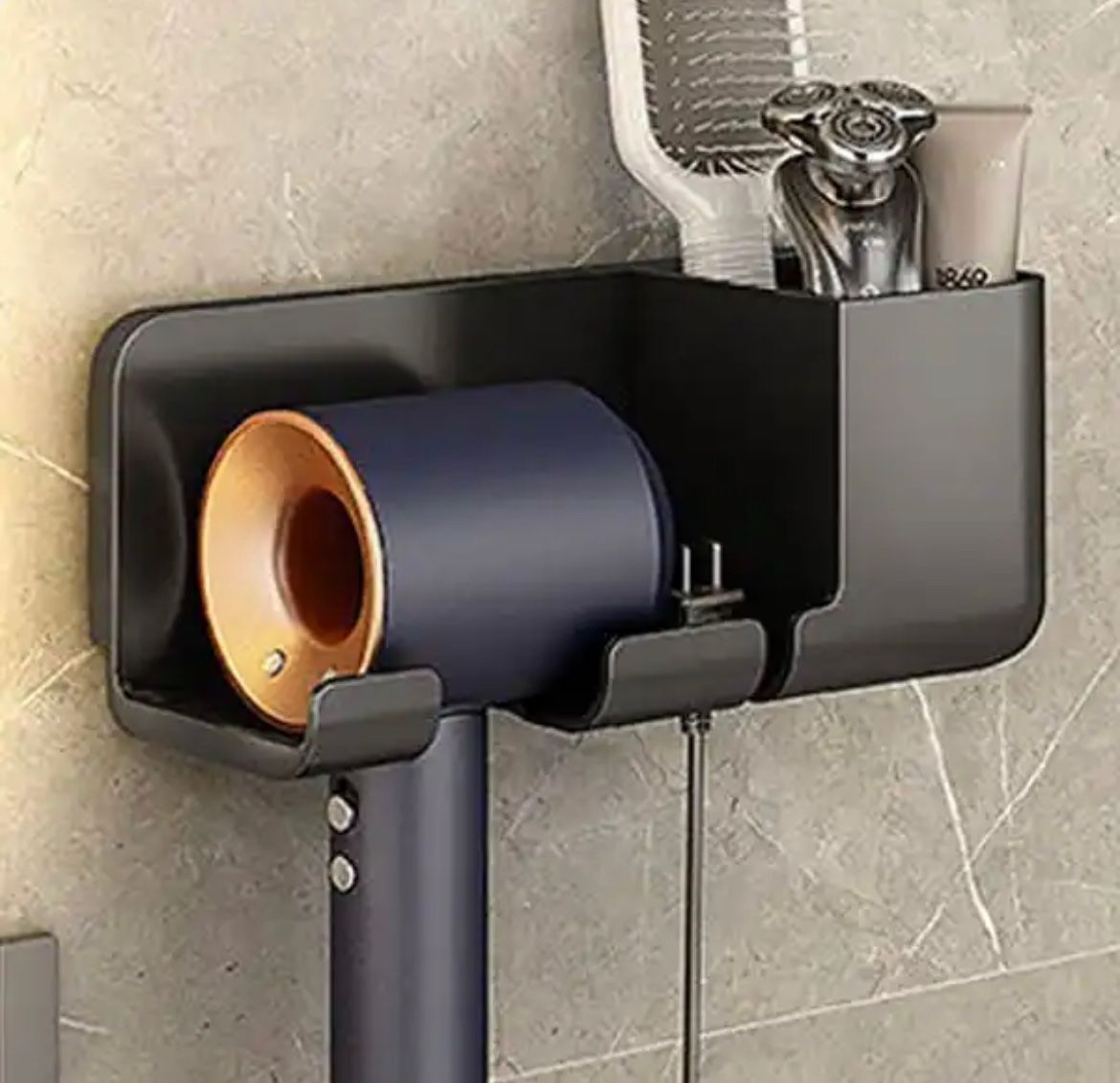 Supporti a parete: Föhn Halter an der Wand – Nuovo e nell'imballaggio originale da Oberegg venduto da Alepokemon