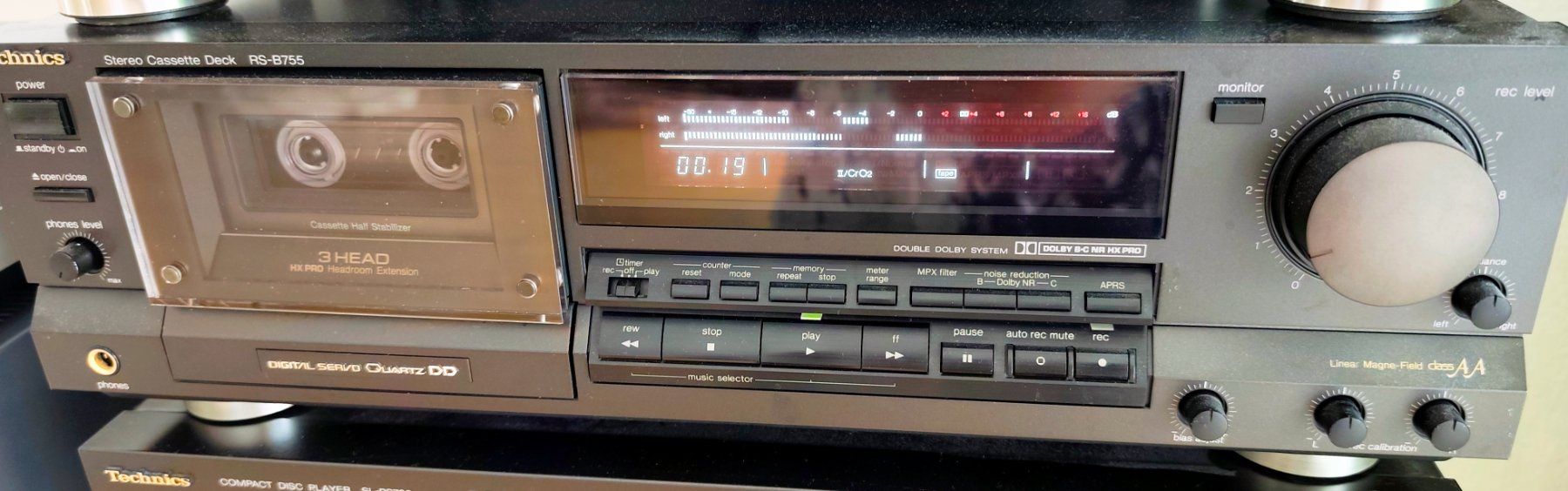 Technics Registratori: Technics RS-B755 Stereo Kassettenrecorder – Usato da kloten venduto da Docsgirl 4