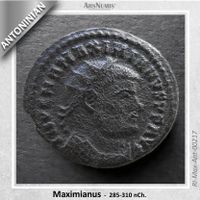 Antike römische Münze / Maximianus / 3./4. Jh. nCh.
