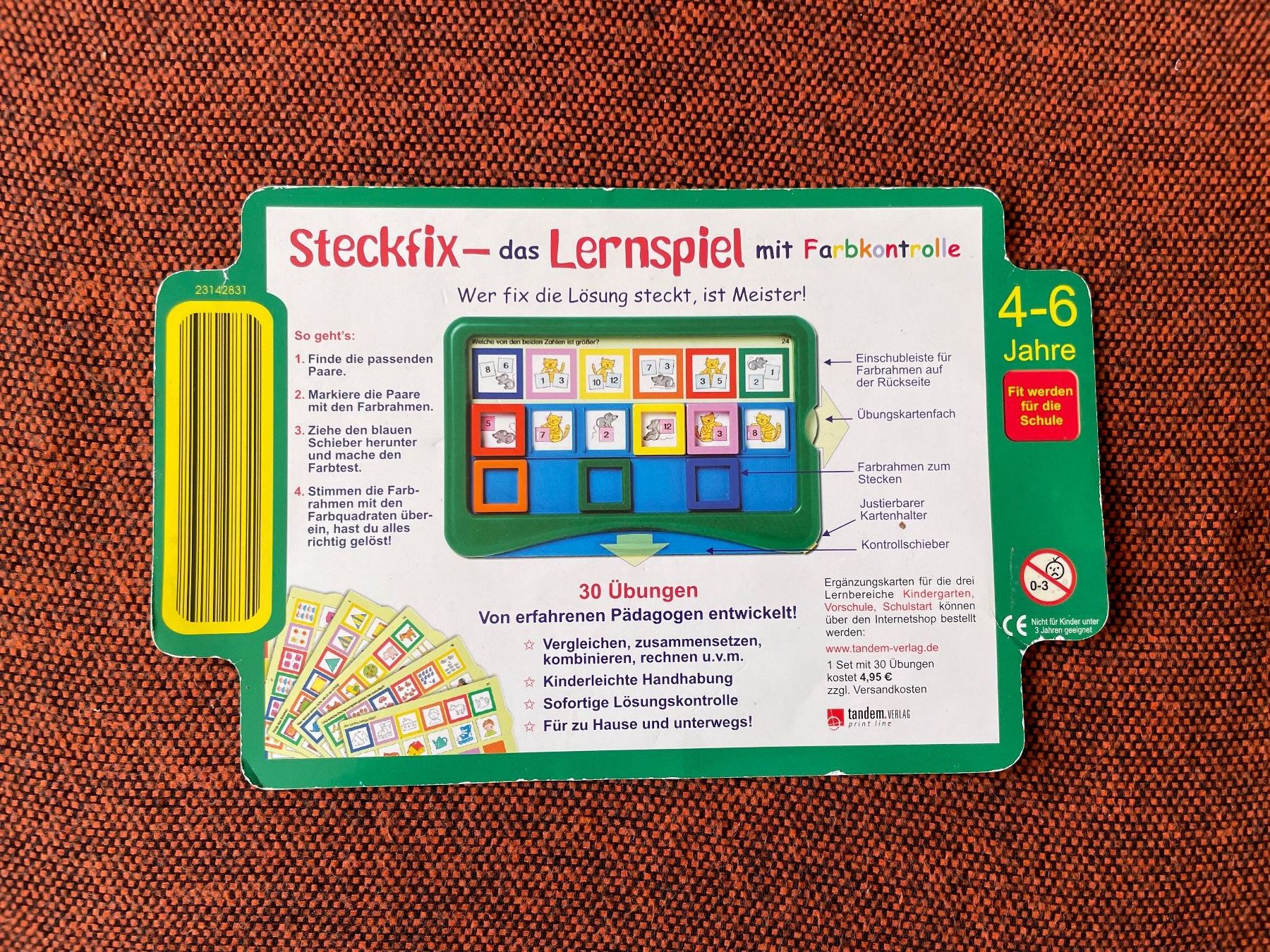 Giochi: Steckfix-Lernspiel – Usato da Lohn-Ammannsegg venduto da elch_55 1