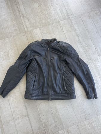 Difi Lederjacke Grösse 56 mit Protektion für Frühling/Sommer