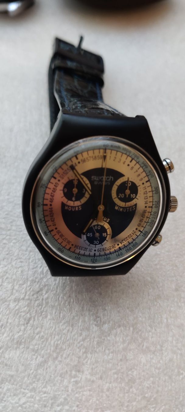 Swatch Orologi: Neuwertig Swatch: SCN 102 - Chrono 'Silver Star' – Usato da Zürich venduto da sendbad 6
