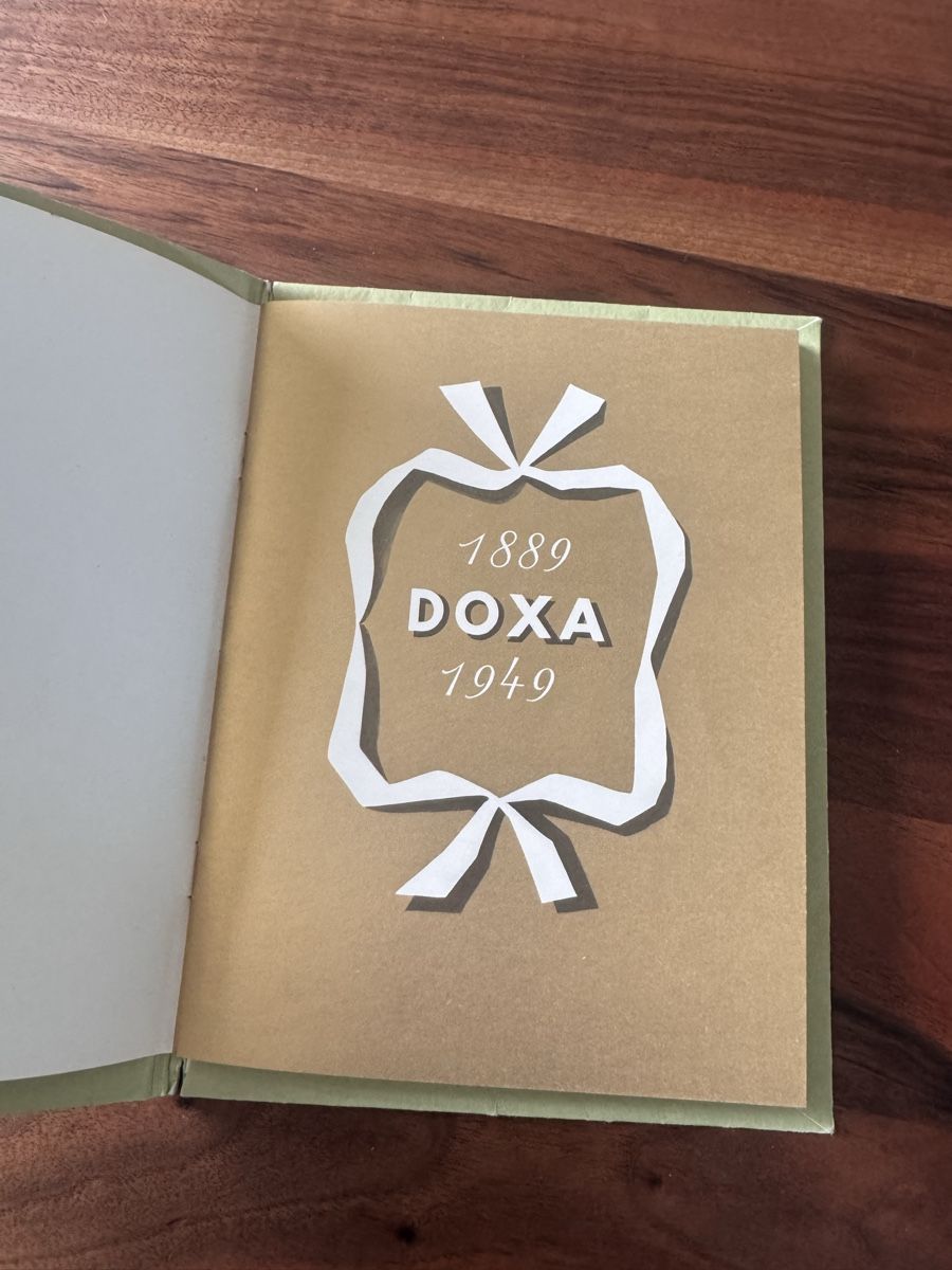 Doxa Montres: Doxa Werbeheft 1949 – D'occasion à Sursee par Dersempacher 3