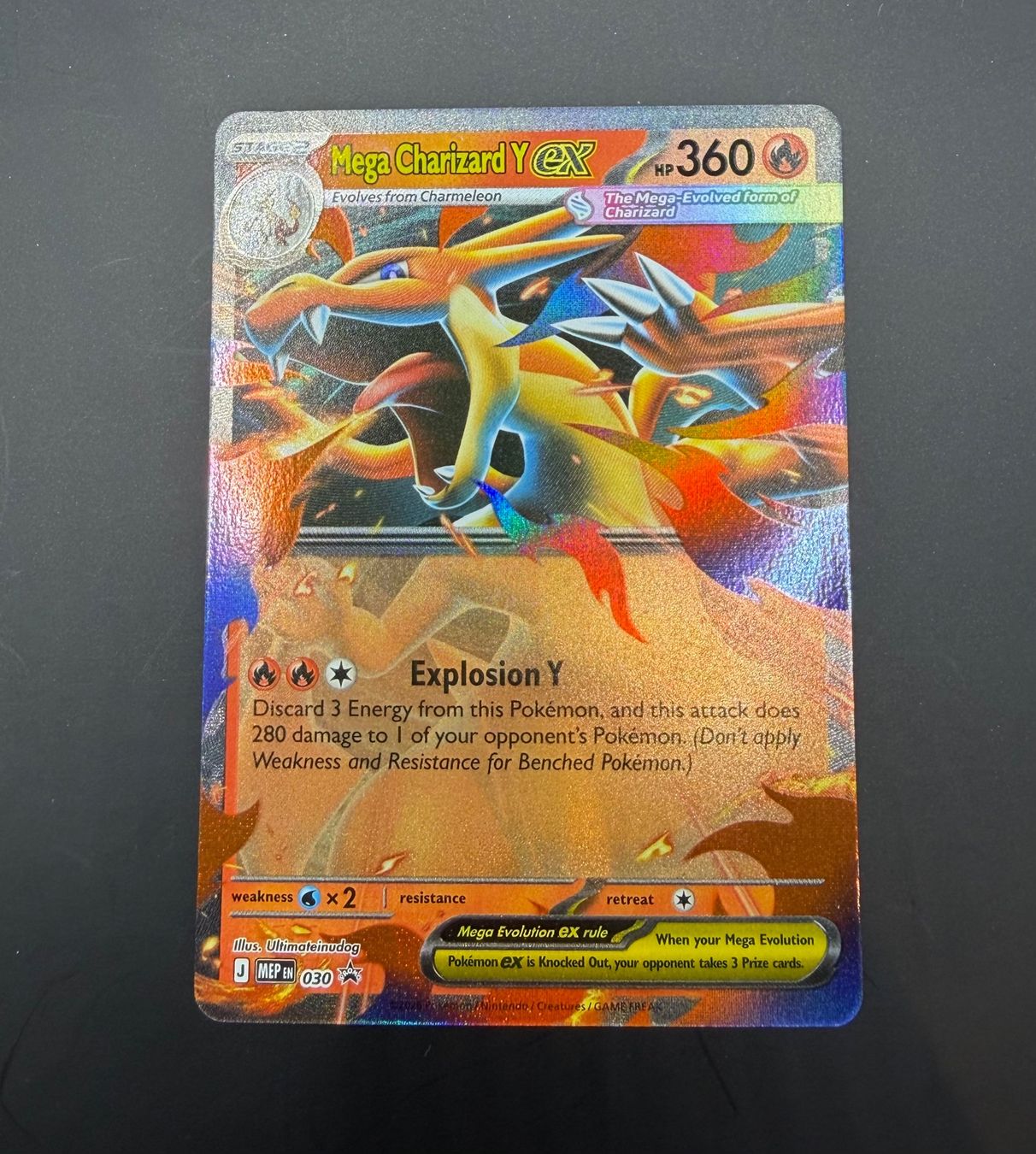 Pokémon Sammelbilder & Trading cards: Pokémon Mega Charizard Y ex Promo NM-MT (EN) – Neu (gemäss Beschreibung) aus Genève von Rokemon 3