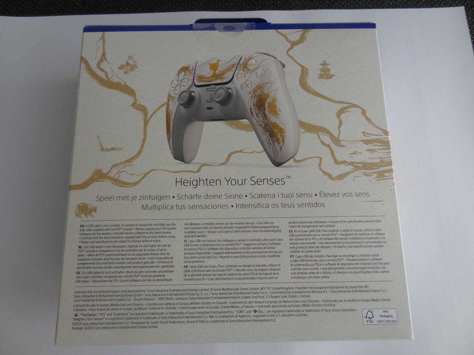 Controller: Ghost of Yotei Controller Pad PS5 DualSense – Nuovo e nell'imballaggio originale da Lyss venduto da Famicom 1