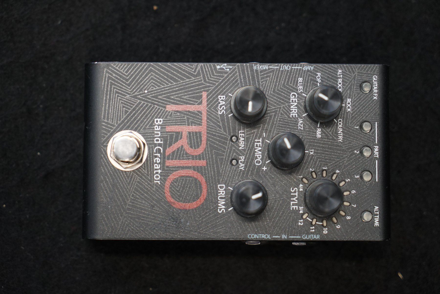Strumenti musicali: Digitech Modell: Trio - Band Creator Pedal schwarz – Usato da Ortschwaben venduto da Musictrade 4
